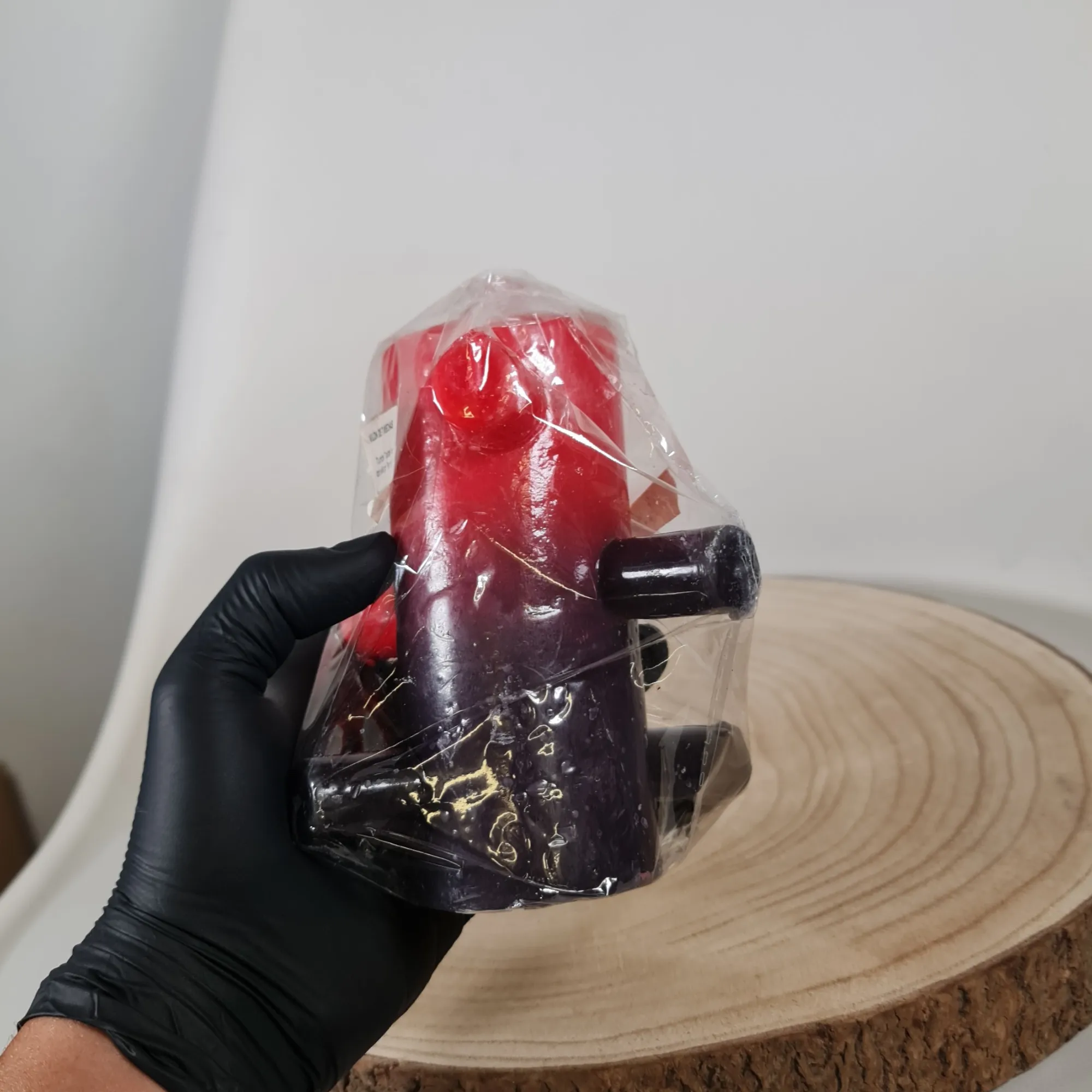 Velón 7 Mechas Tumba Trabajos Con Efecto Poom