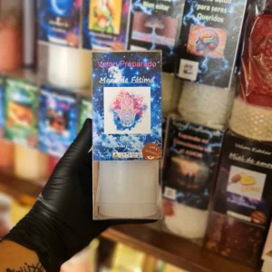 Velón Preparado Mano de Fátima