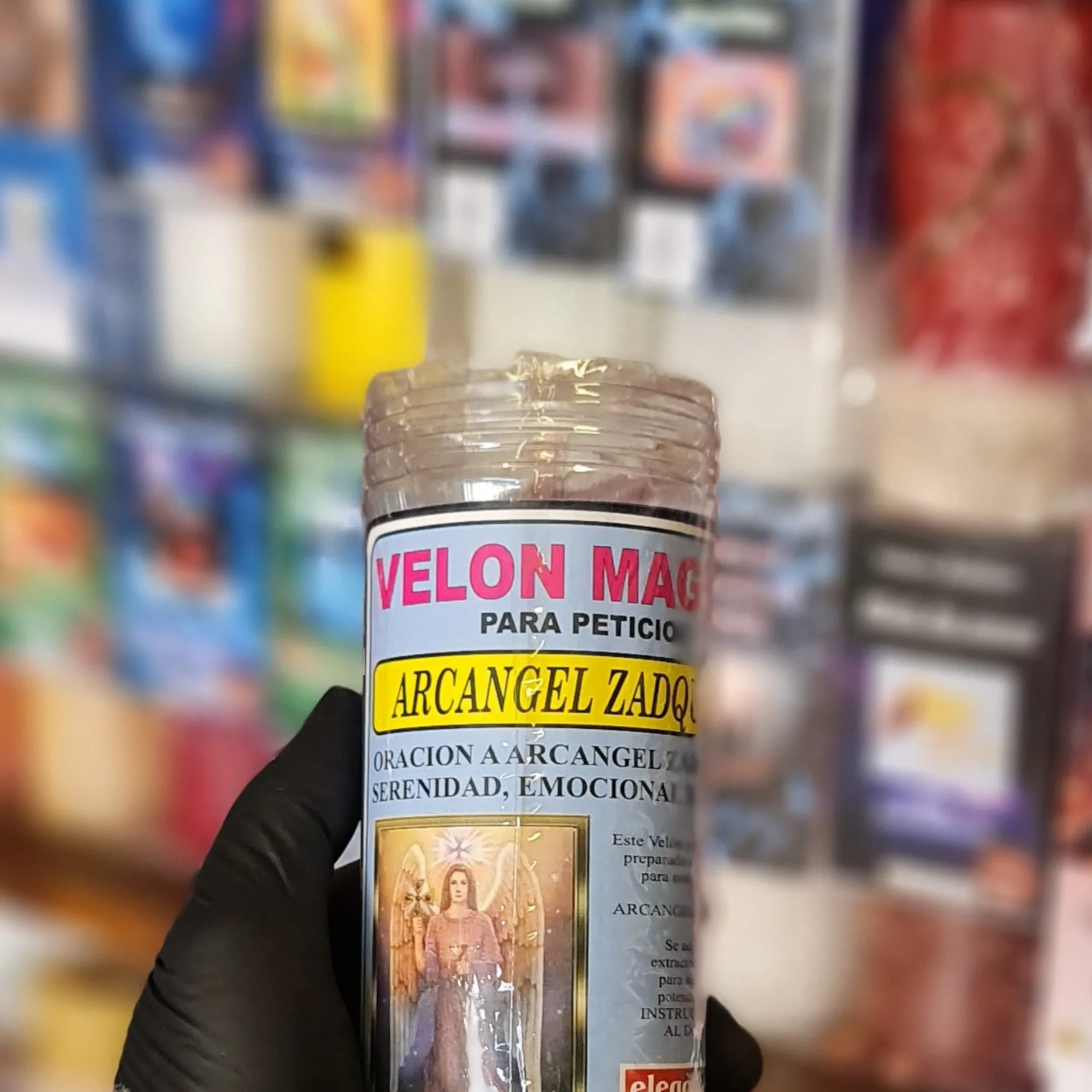 Velón mágico para petición Arcángel Zadquiel