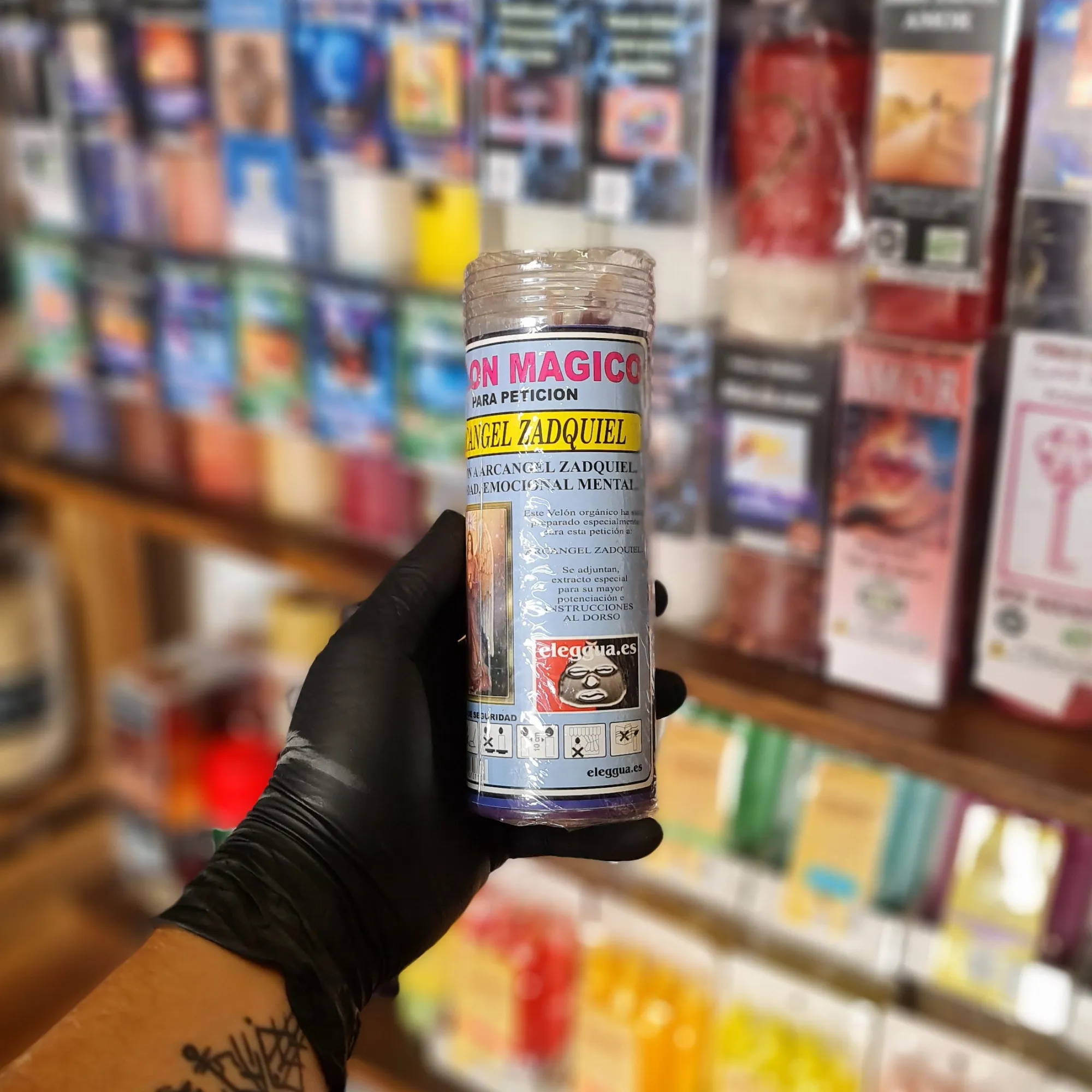 Velón mágico para petición Arcángel Zadquiel