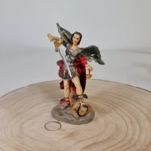 Figura San Miguel 14cm Camisa Plata