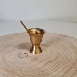Mini Mortero Latón Tibetano 5cm
